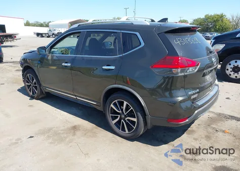 2017 Nissan Rogue Sl z USA, uszkodzony, nr VIN JN8AT2MV7HW277500
